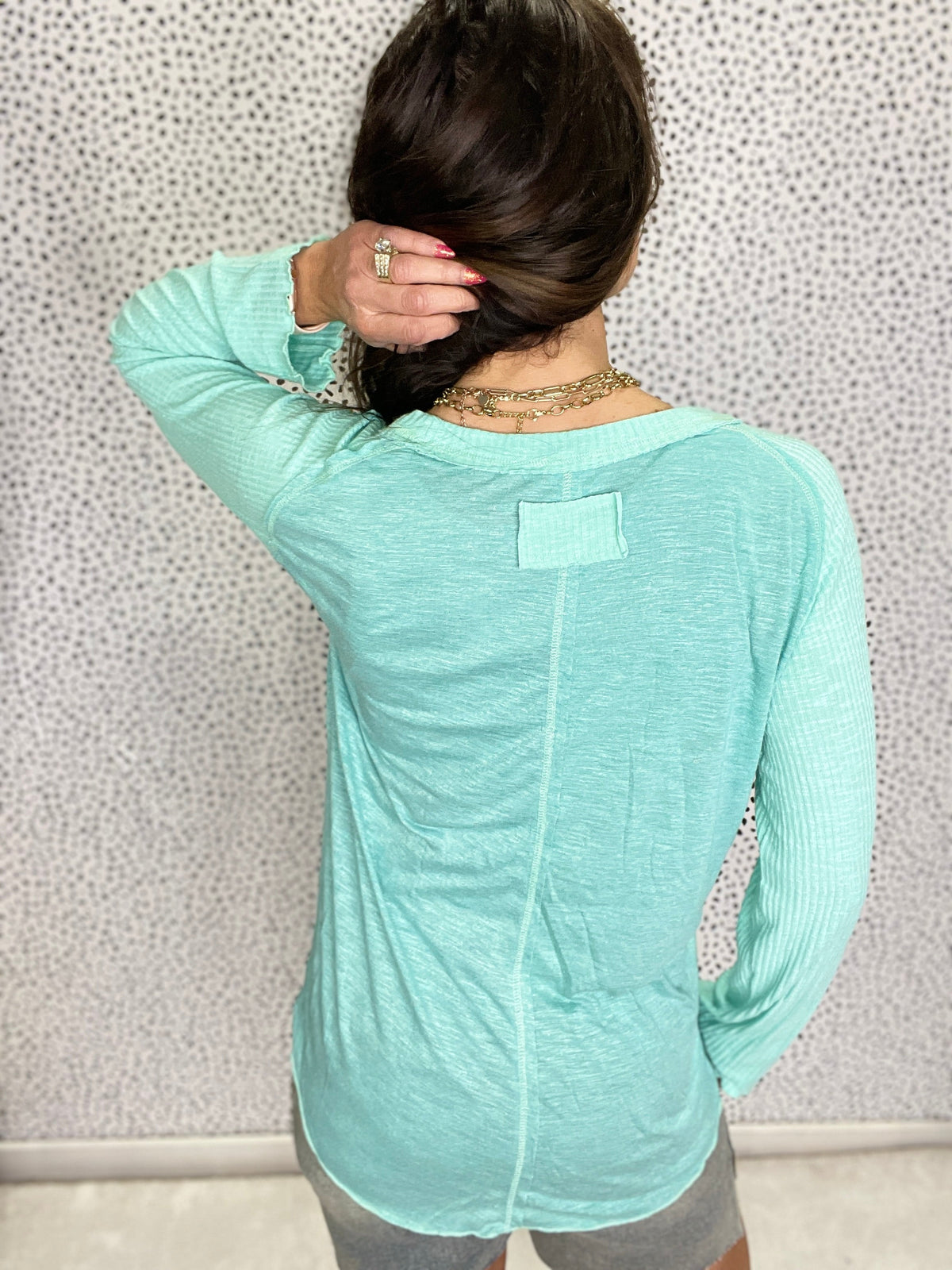 POL Free To Do It All Raglan Sleeve Top In 2 Colors *Final Sale*