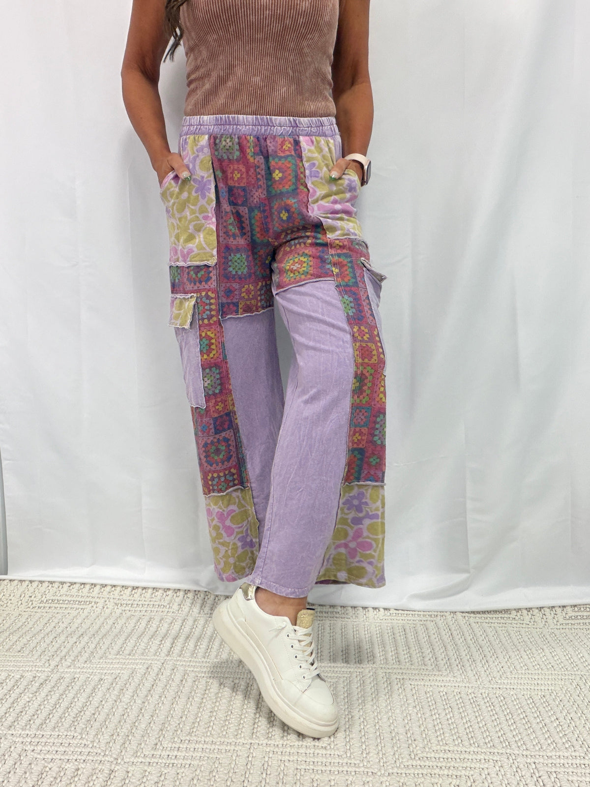 Blooming Days Mineral Washed Pants In 3 Colors