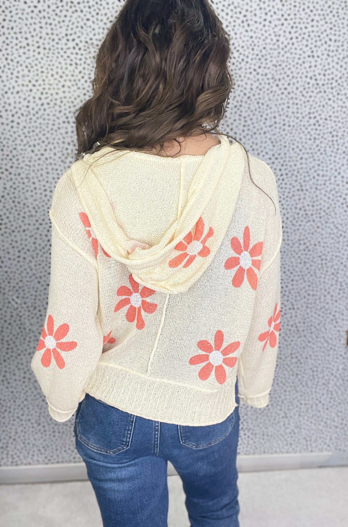 POL Summer Flower Lightweight Sweater Hoodie In 6 Colors *Final Sale*