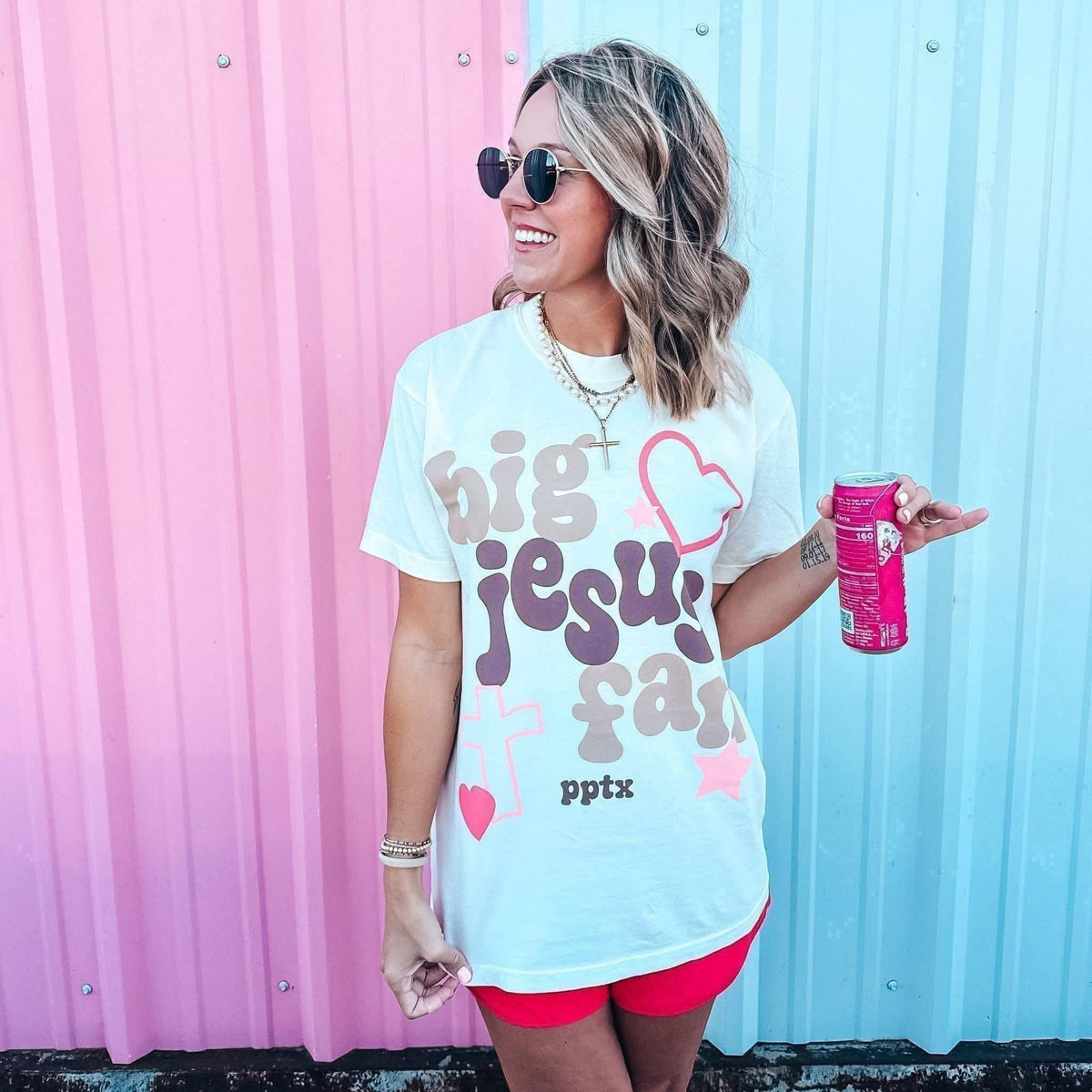 Big Jesus Fan Tee