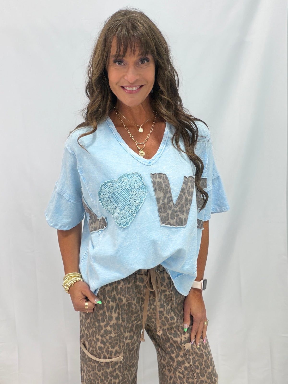 Look For Love Mineral Washed Top In 4 Colors