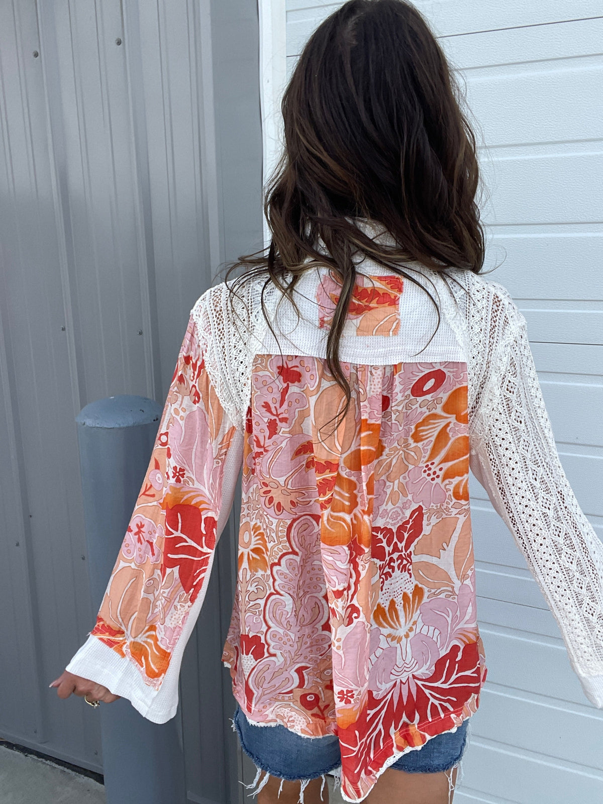 Pol Moments Ago Button Down Top In 2 Colors *Final Sale*