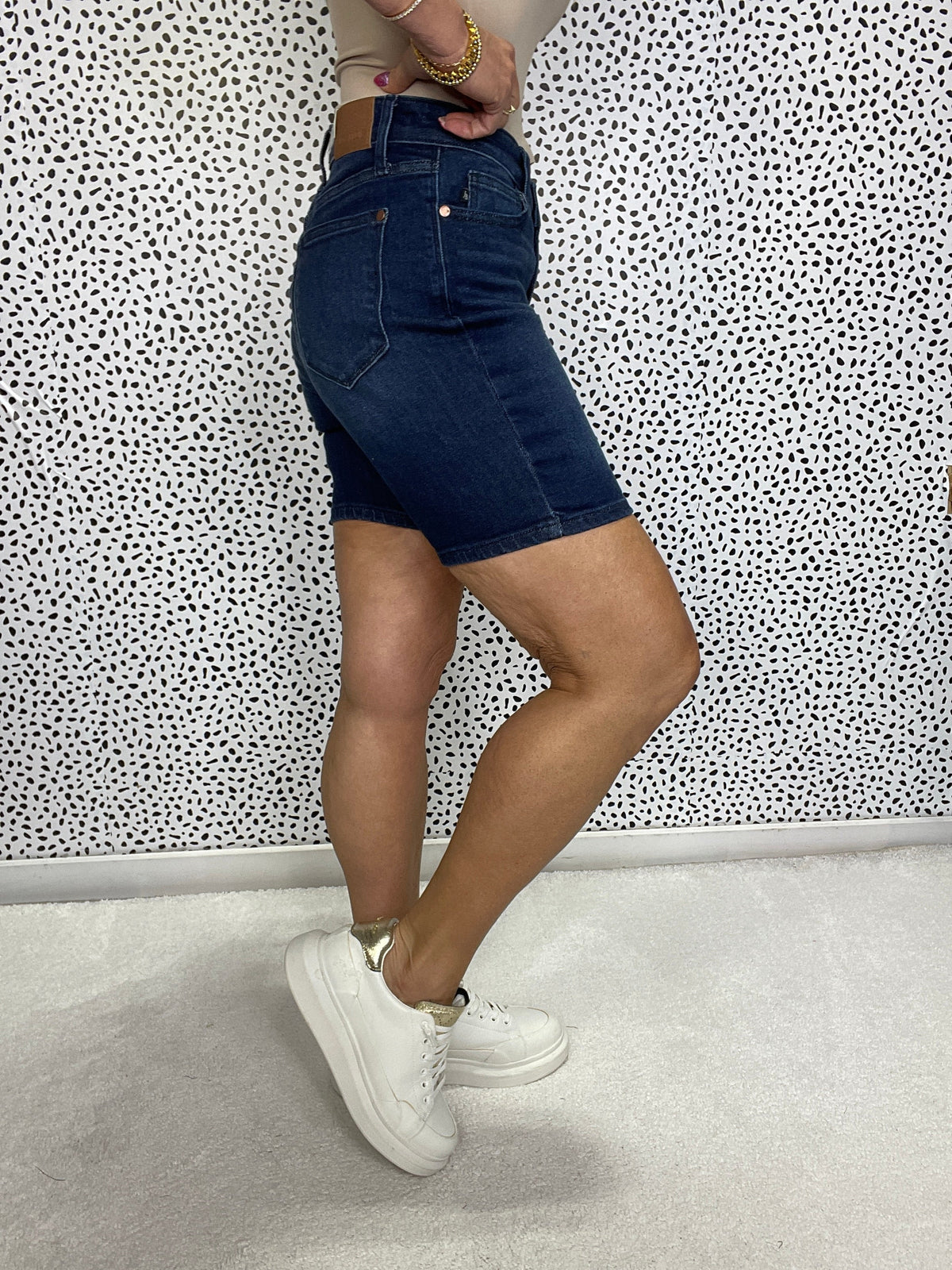 Judy Blue Vanessa V Waist Non Distressed Shorts *Final Sale*