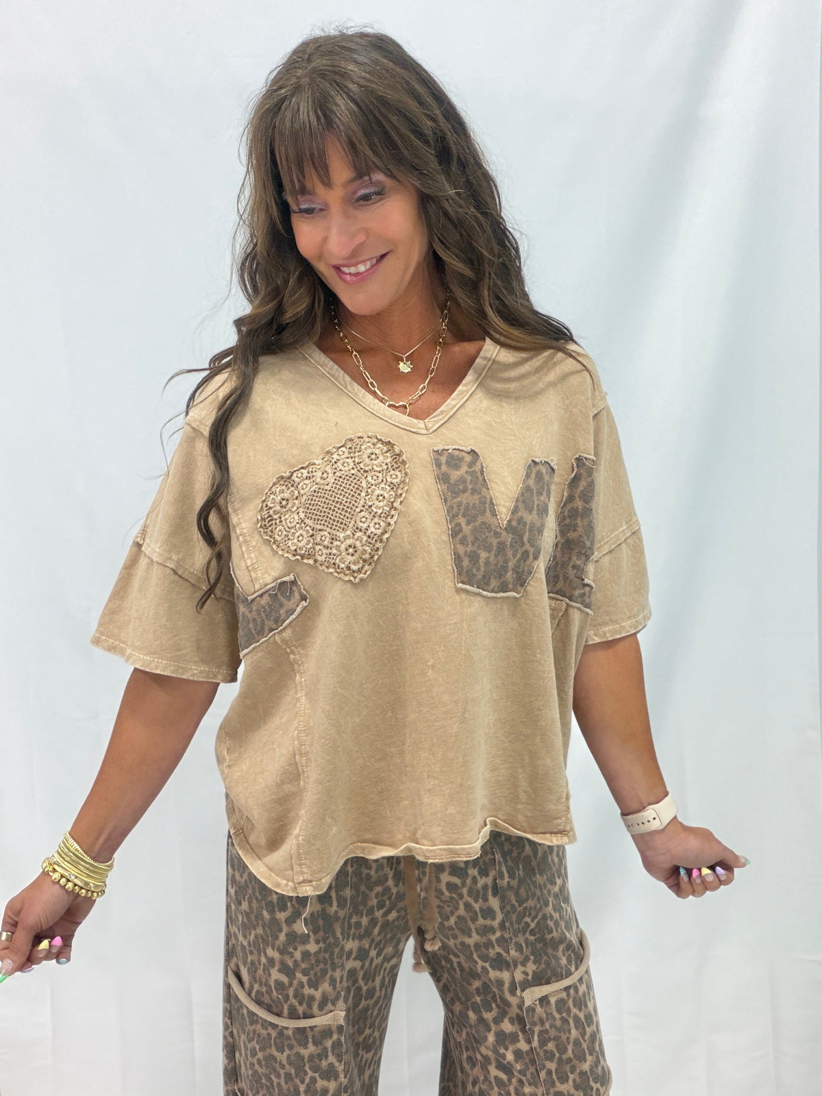 Look For Love Mineral Washed Top In 4 Colors