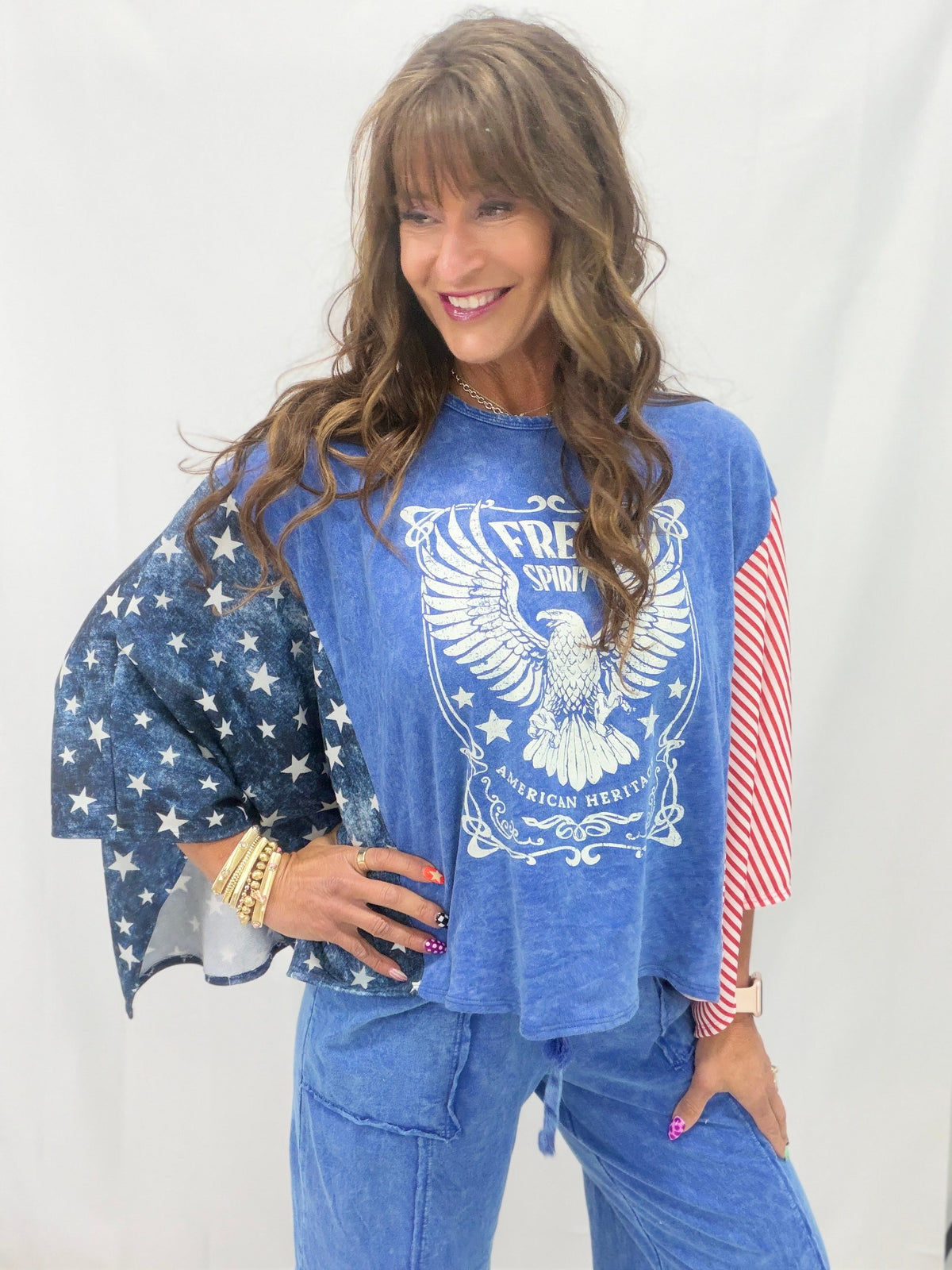 The Starry Cozy Poncho Top In 2 Colors