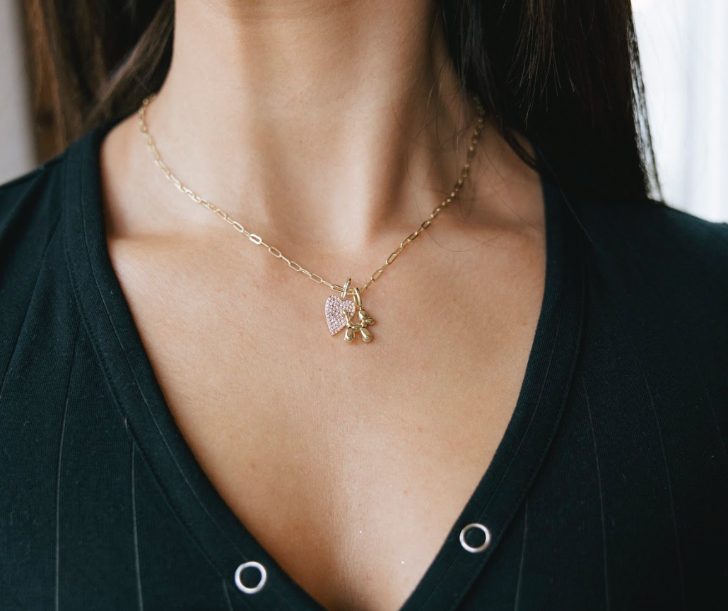 Pre-Order Moody Heart Charm *Final Sale*
