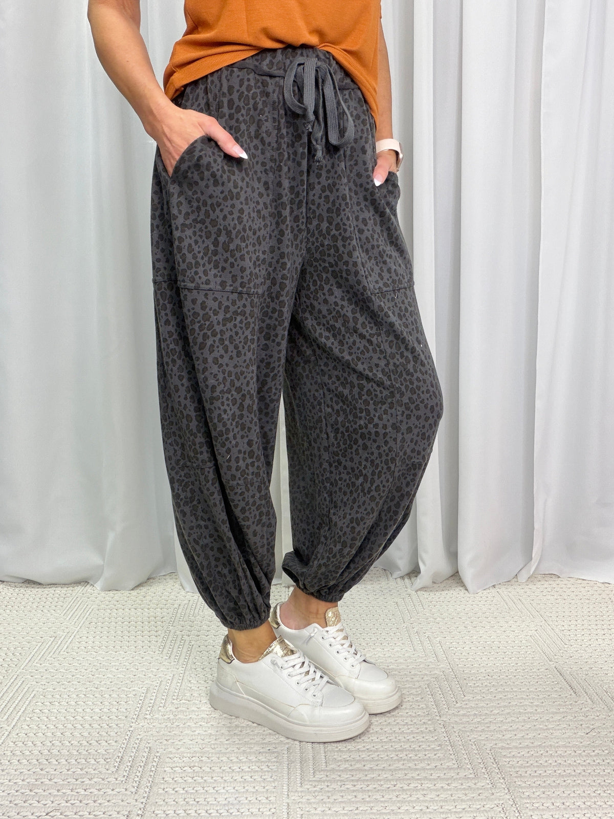 Urban Wild Animal Print Pants In 2 Colors