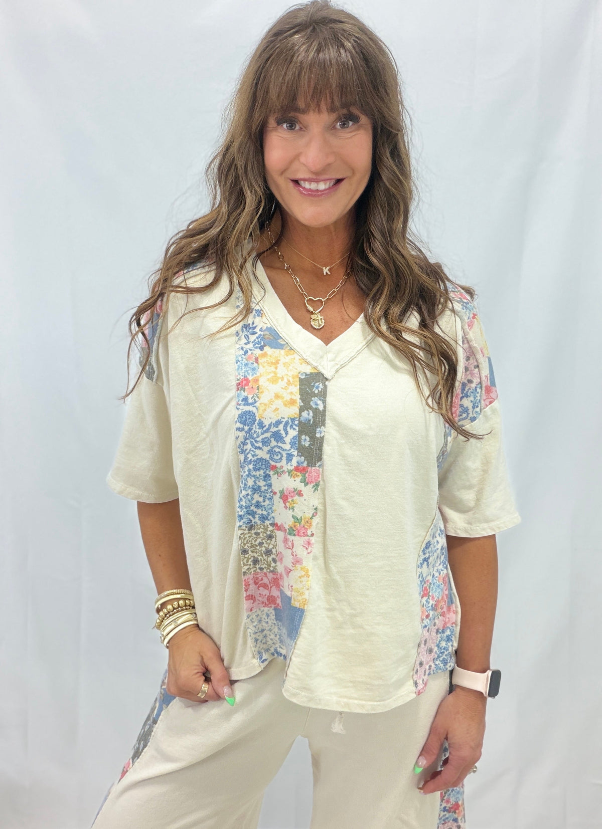 You Make Me Want To Flower Print Top In 4 Colors