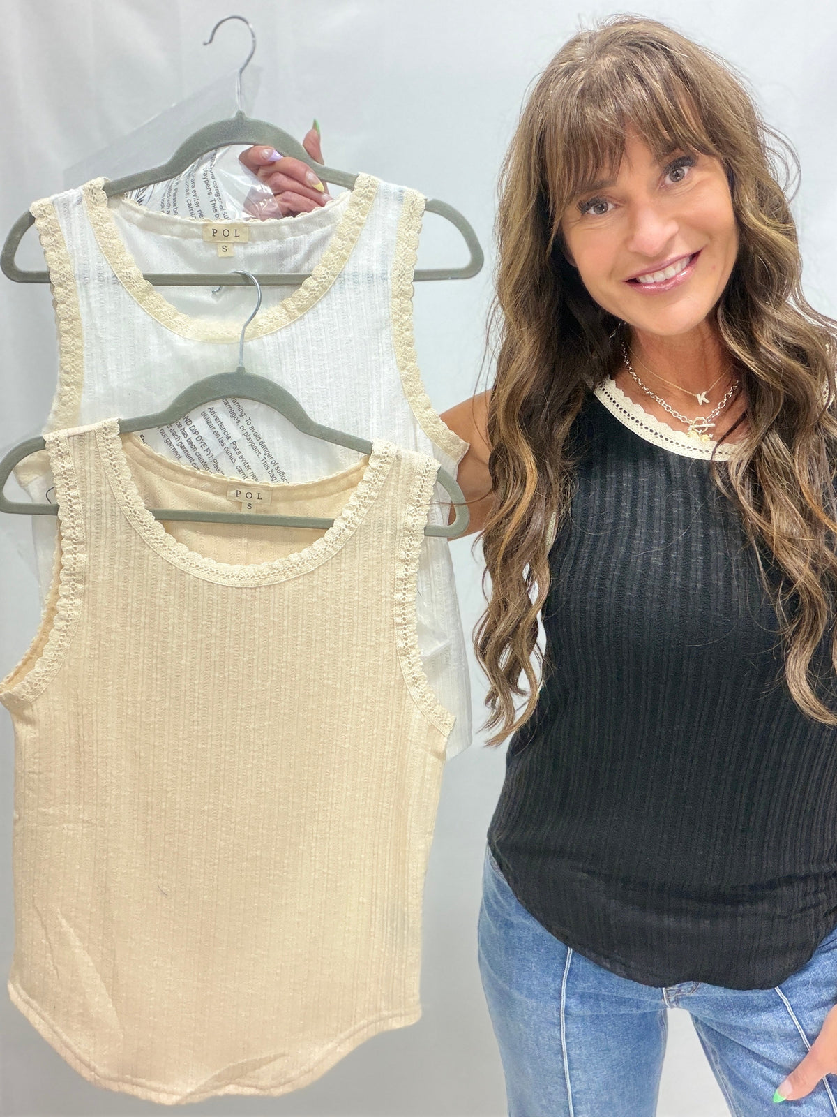 POL Cheerful Moments Sleeveless Top In 5 Colors