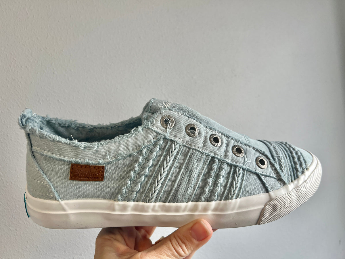 Blowfish Parlane Baked Clay, Pink & Sky Blue Canvas Sneaker- 3 colors *Final Sale*