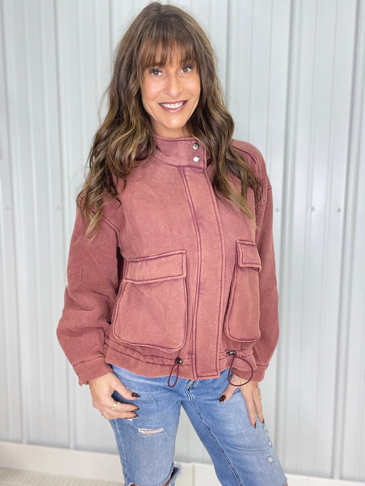 Rustic Ridge Mineral Wash Jacket