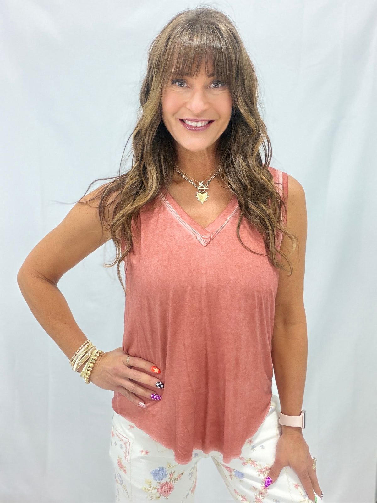 Wear It Out Boyfriend Tank In 2 Colors *Final Sale*