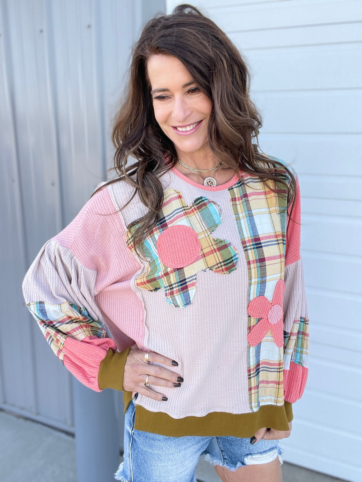 Hello Miss Daisy Oversized Knit Top In 3 Colors *Final Sale*