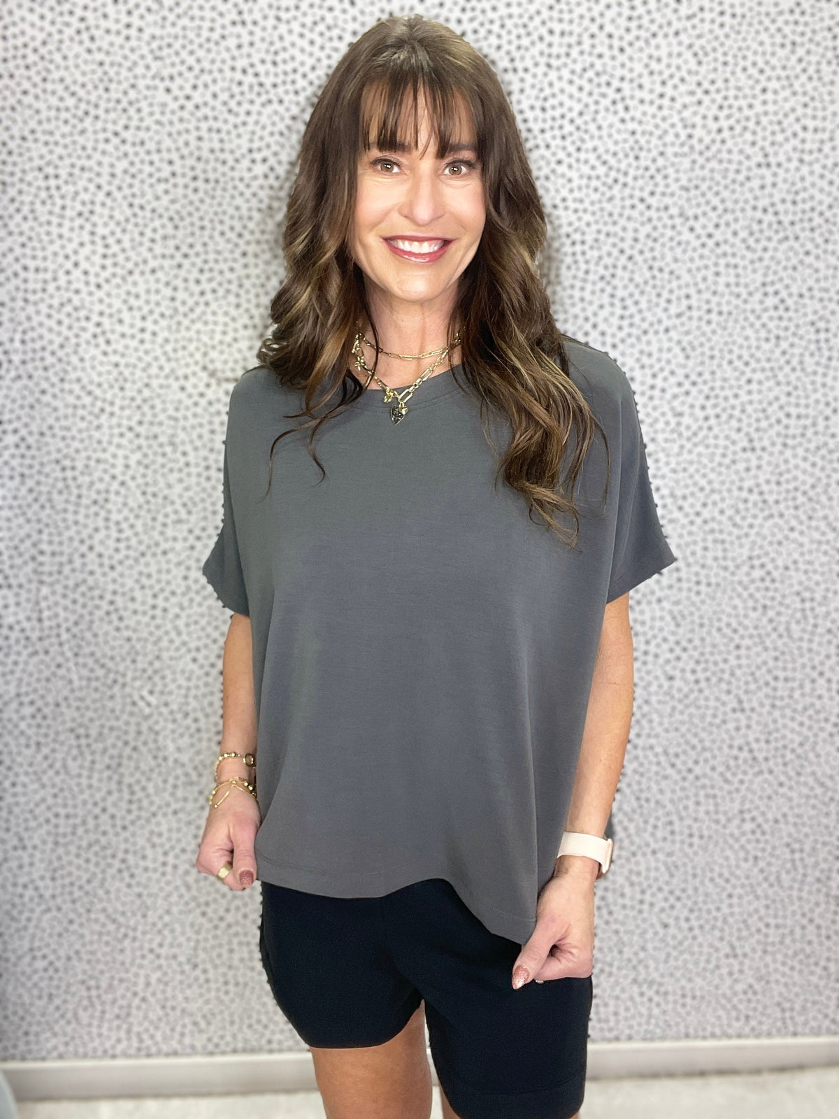 On My Way Out Laguna Boatneck Top In 2 Colors *Final Sale*