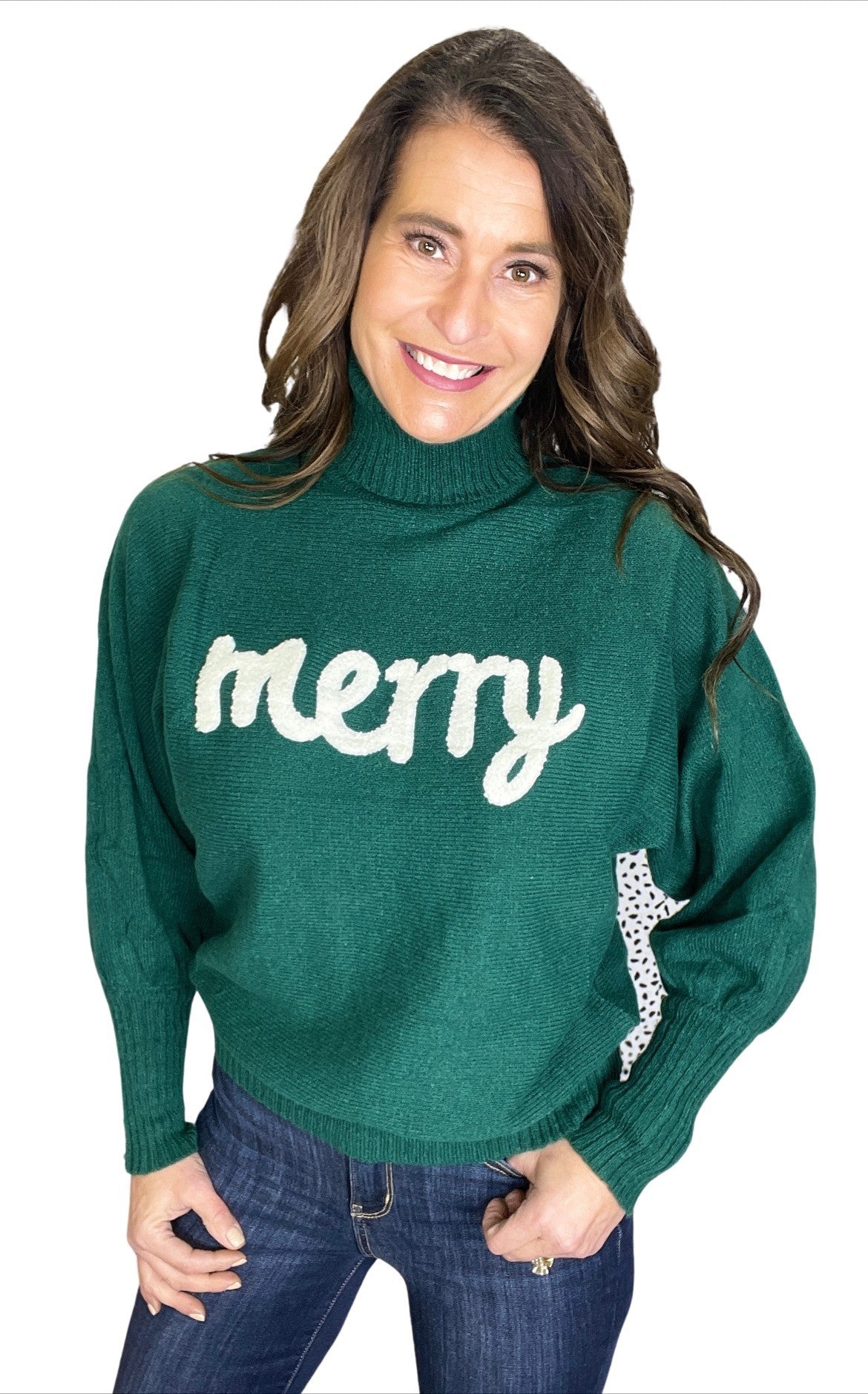 Merry Sweater In Deep Green