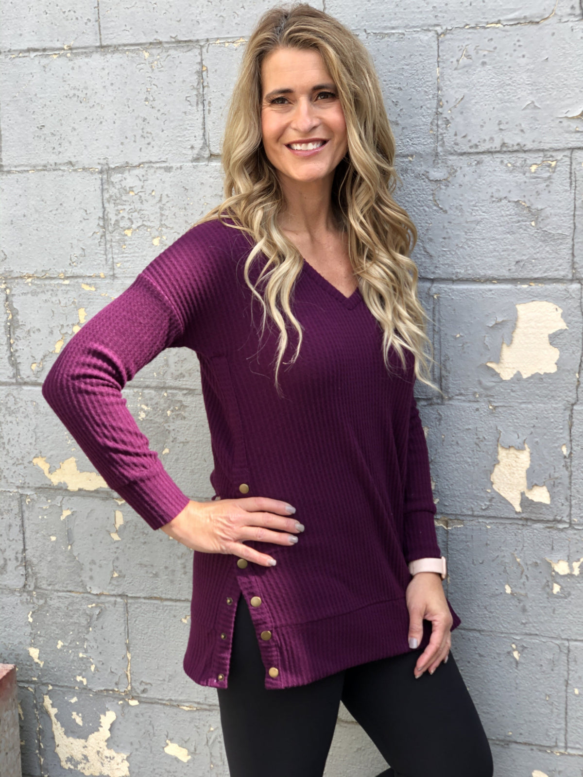 Snappy Side Top in 3 Colors *Final Sale*