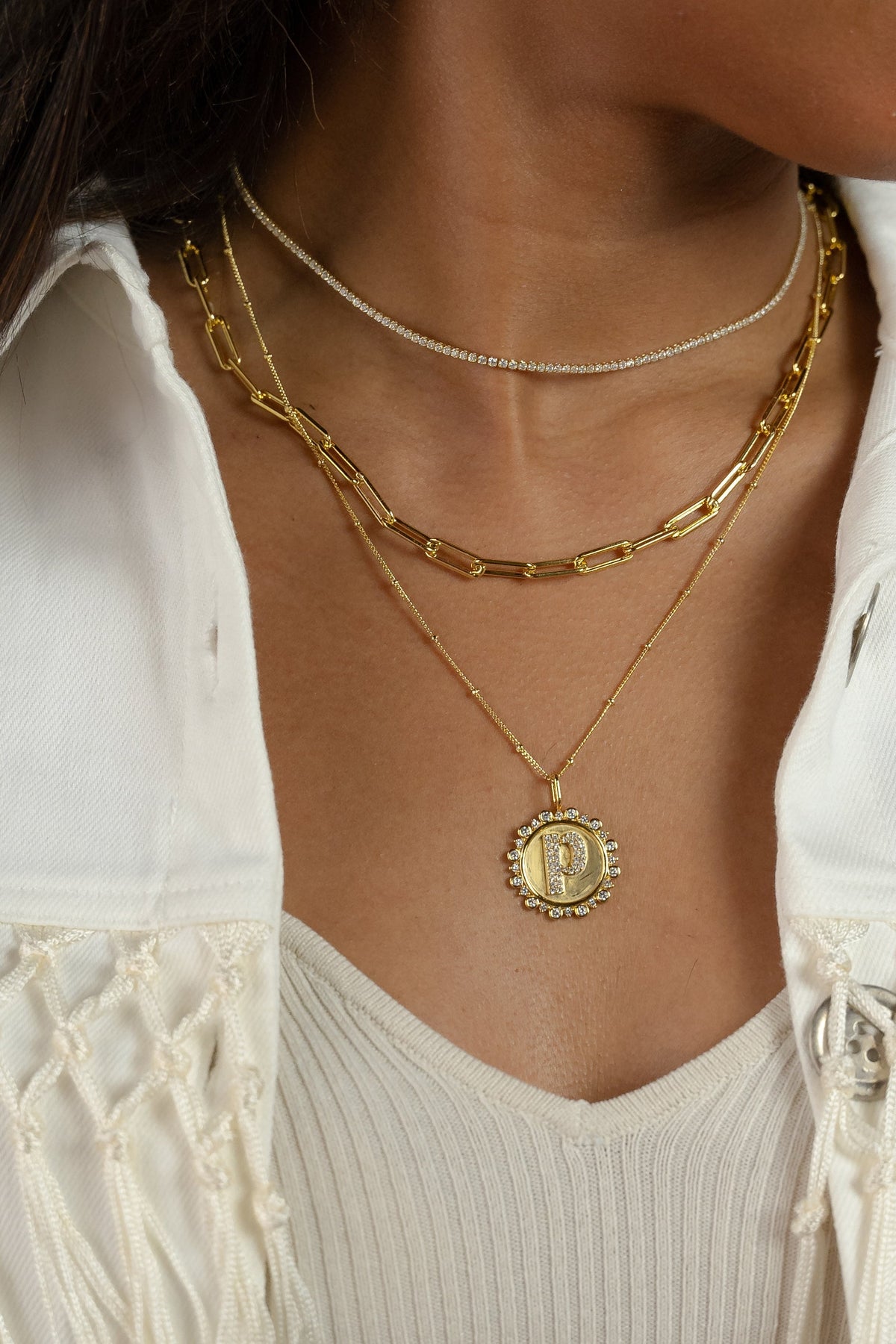 PREORDER Vintage Coin Initial Charm *Final Sale*