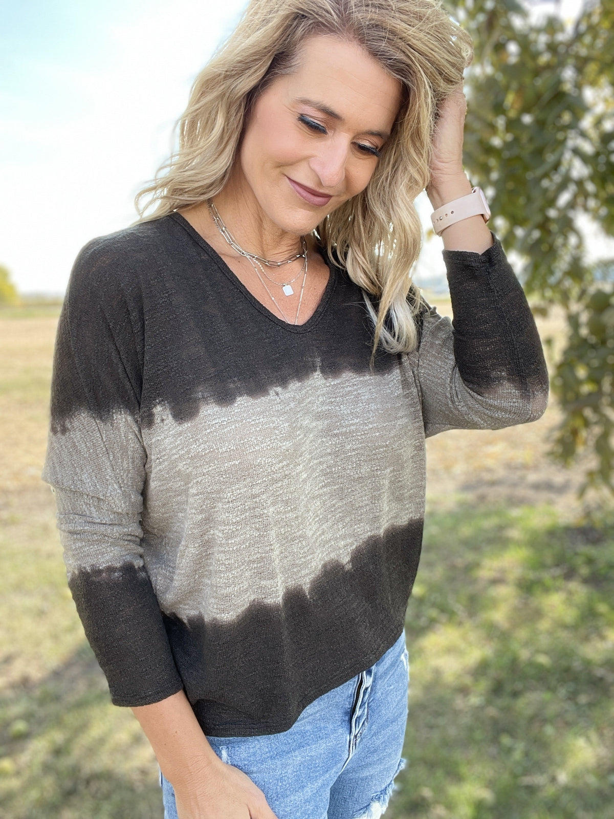 Gradient Layers Top *Final Sale*