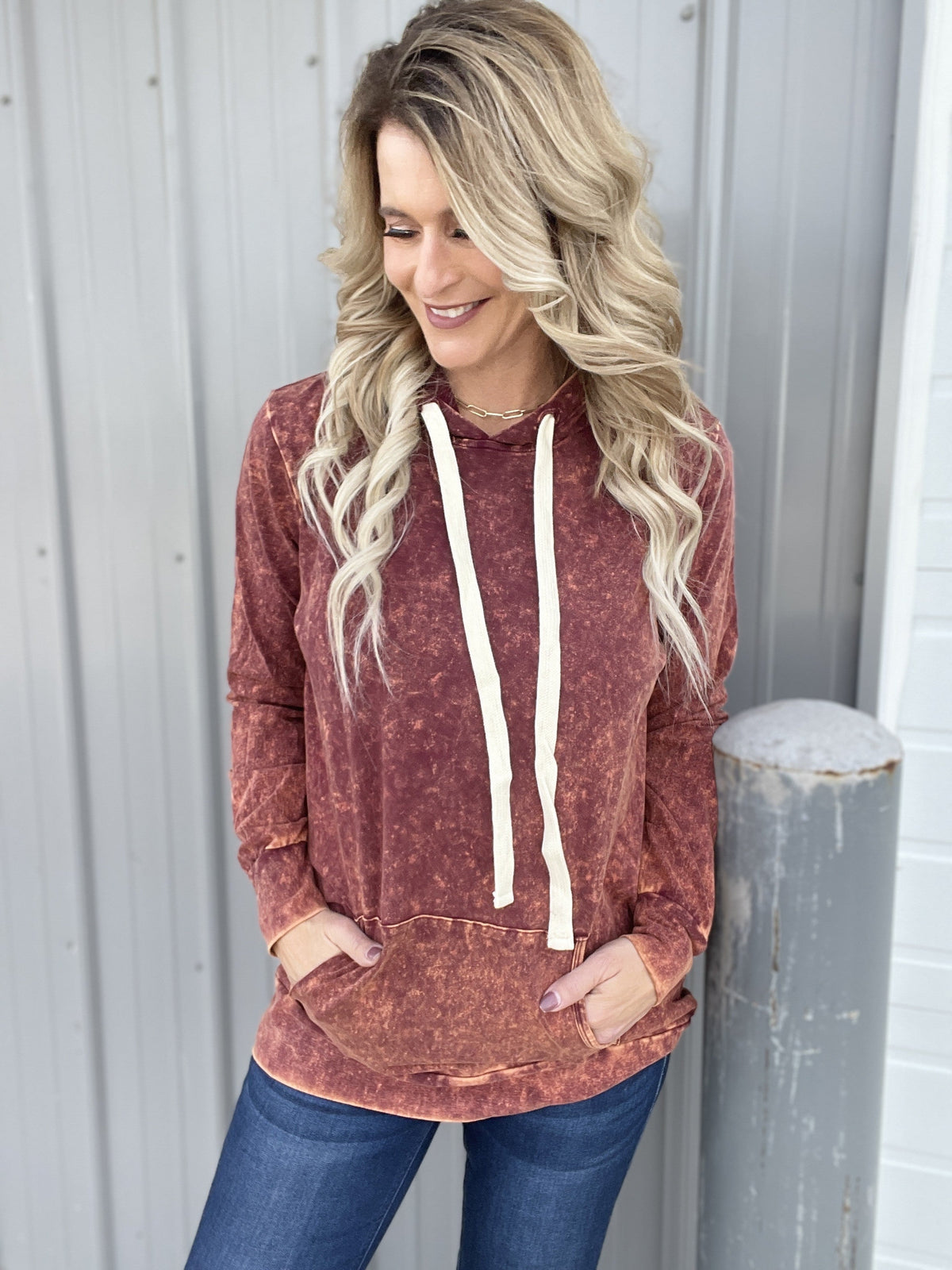 Mineral Wash Amazing Hoodie *Final Sale*