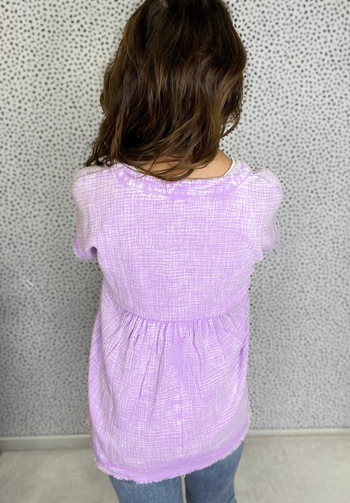 Summer Days Gauze Henley Top In 5 Colors *Final Sale*