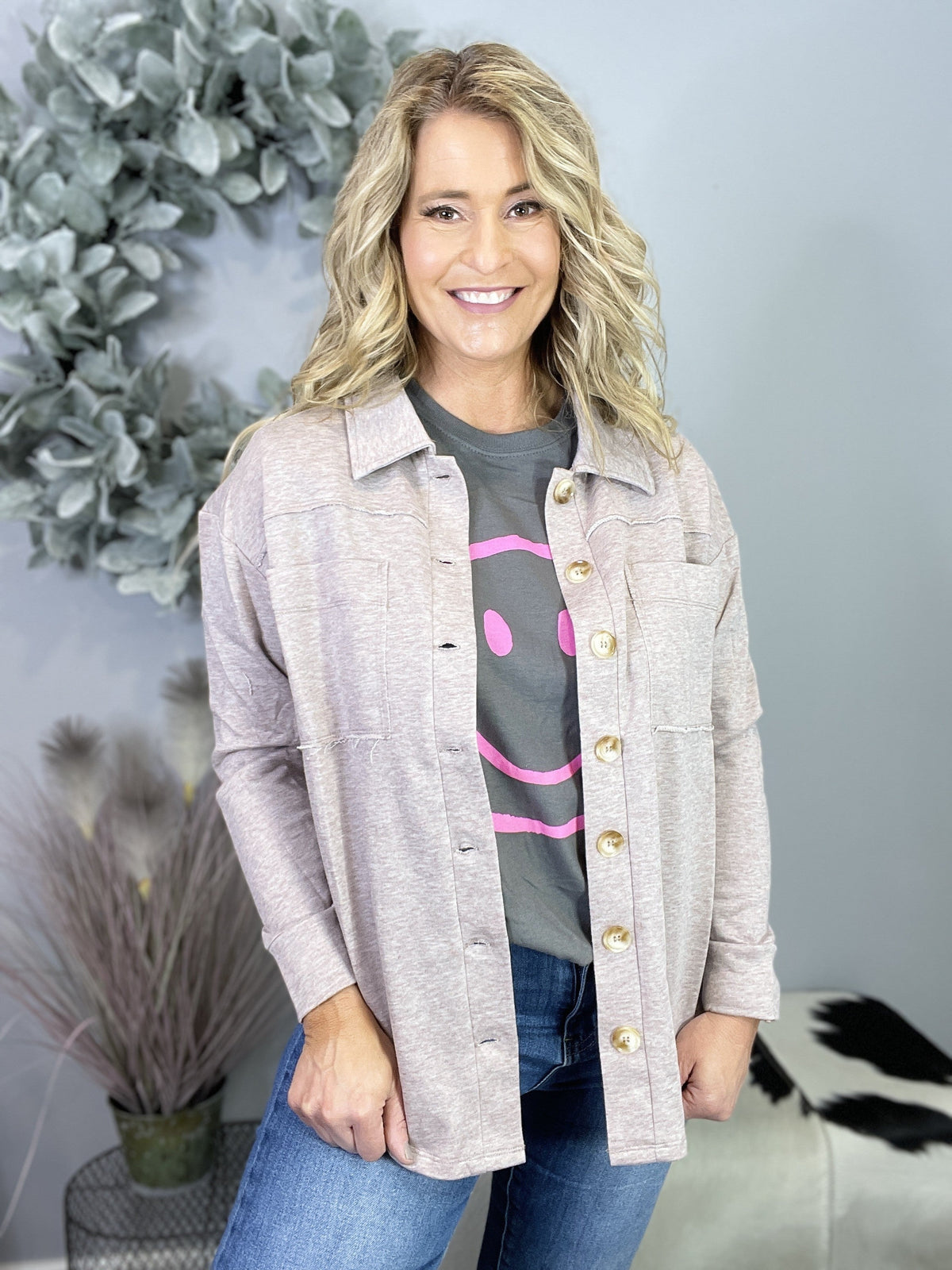 Sweet Tart Shacket *Final Sale*
