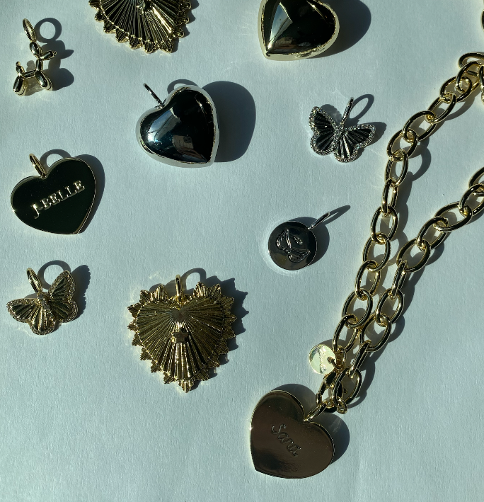 Newport Heart Charm