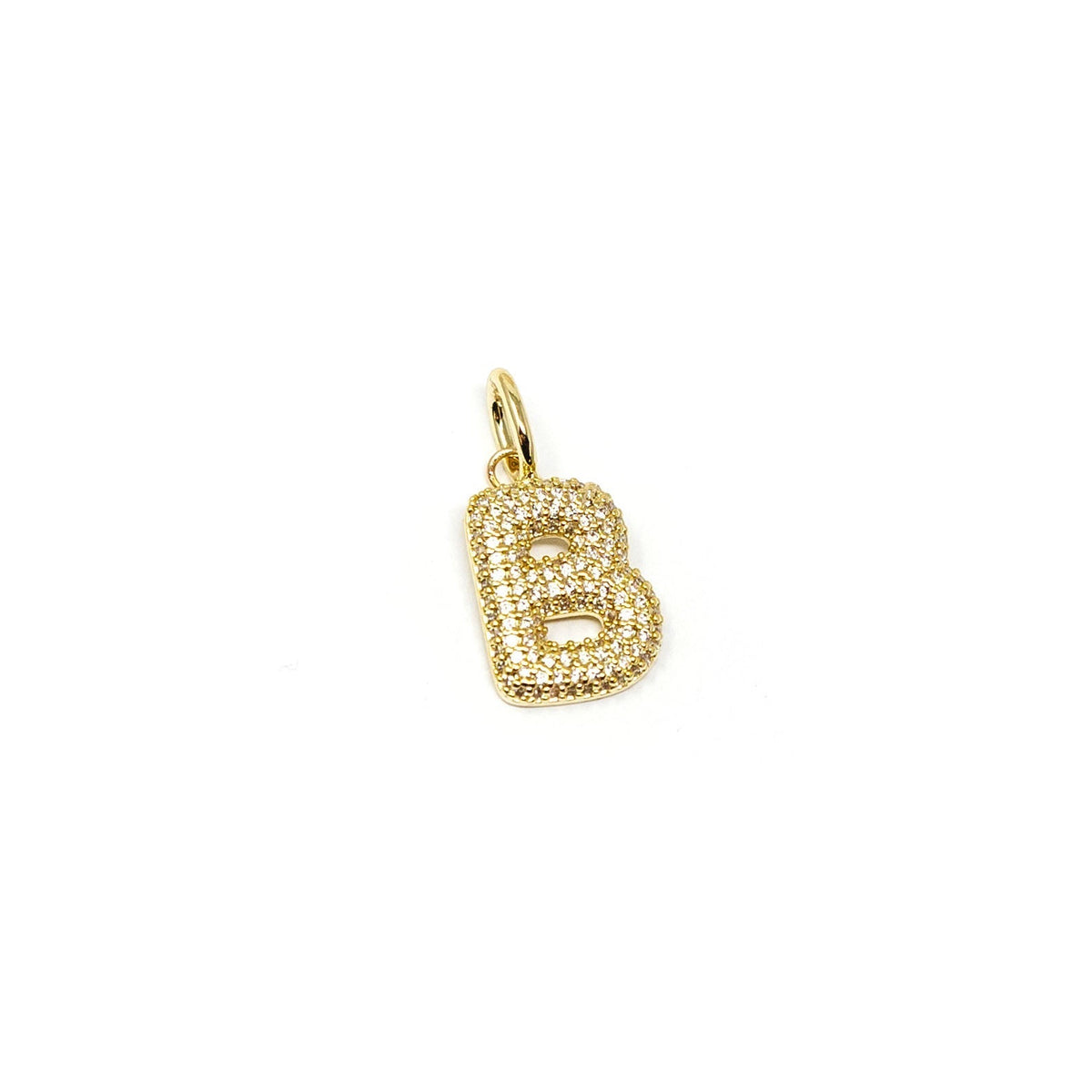 Preorder Bubble Letter Initial Charm *Final Sale*