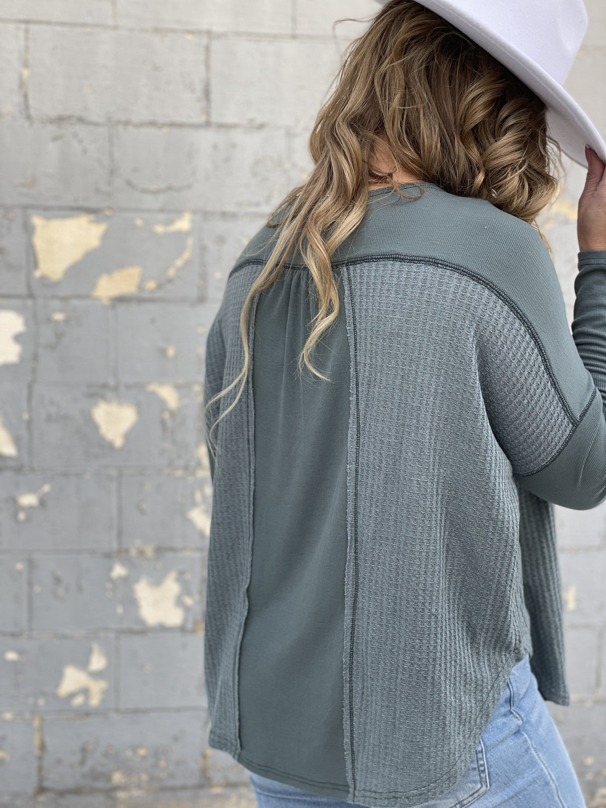 Mixing It Up Henley Easy Top