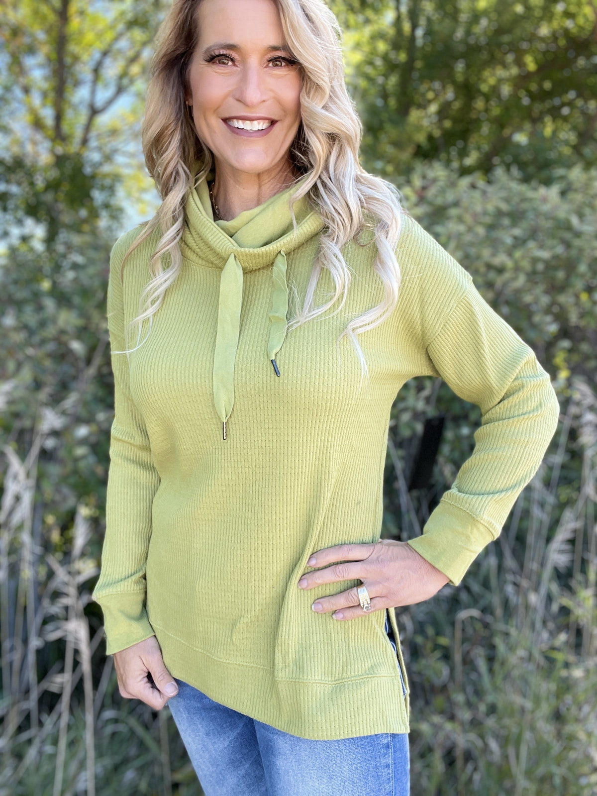 Nobody Better Drawstring Pullover *Final Sale*