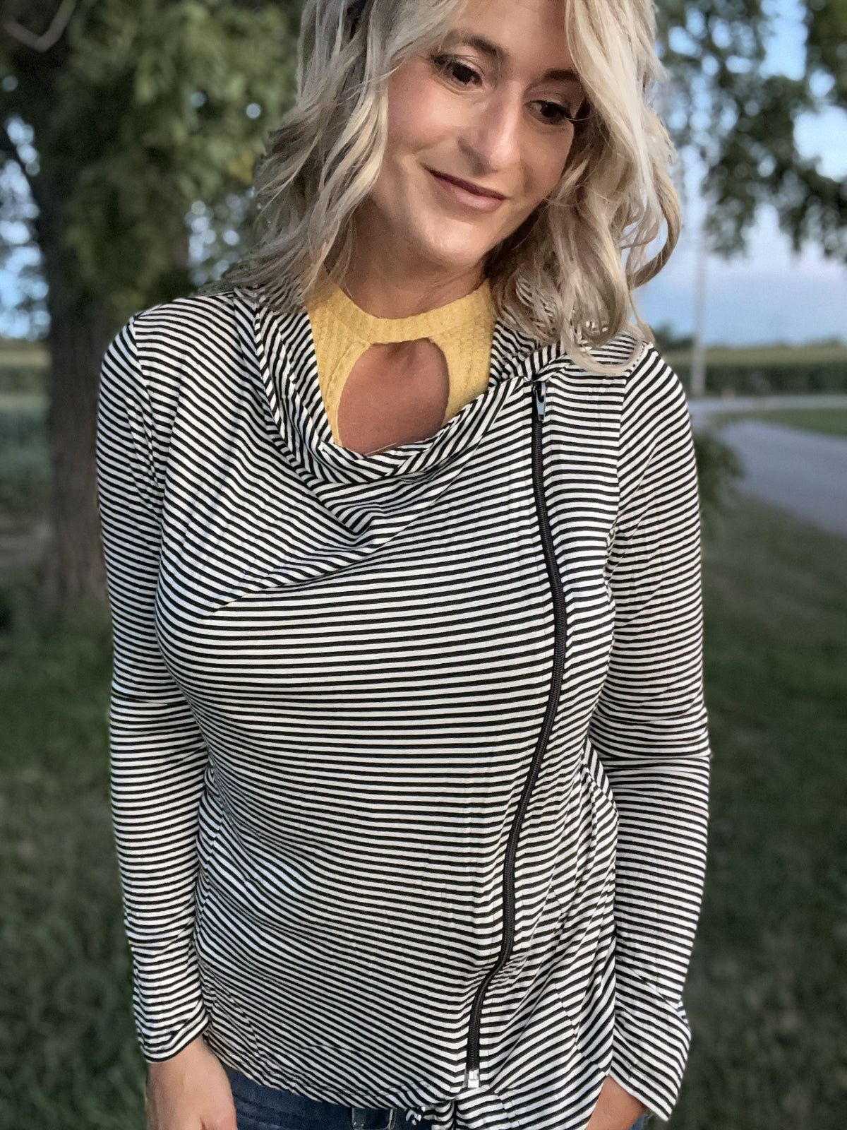 Walk In The Park Zip Jacket *Final Sale*