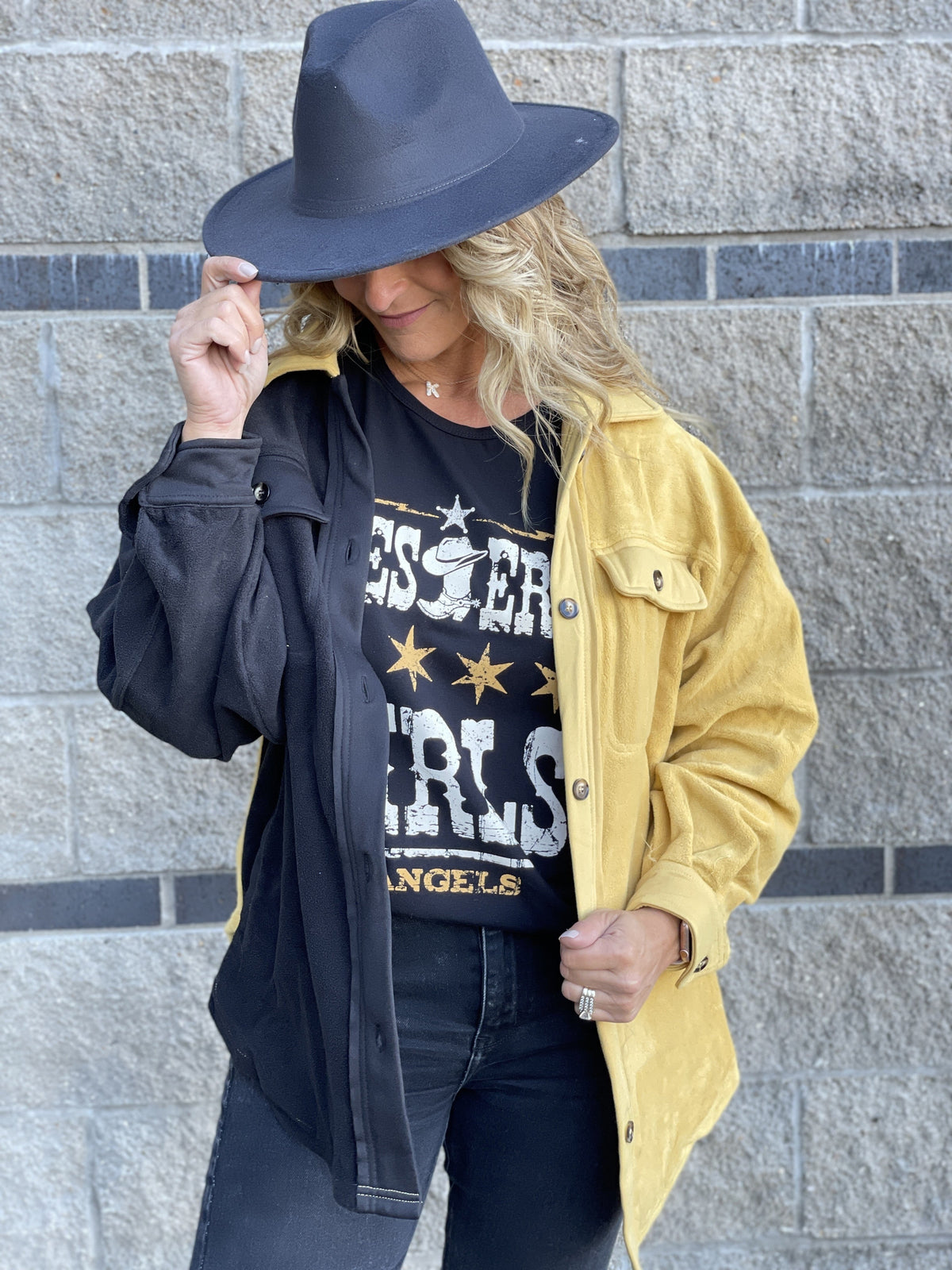 Oversized Split Personality Shirt Jacket *Final Sale*