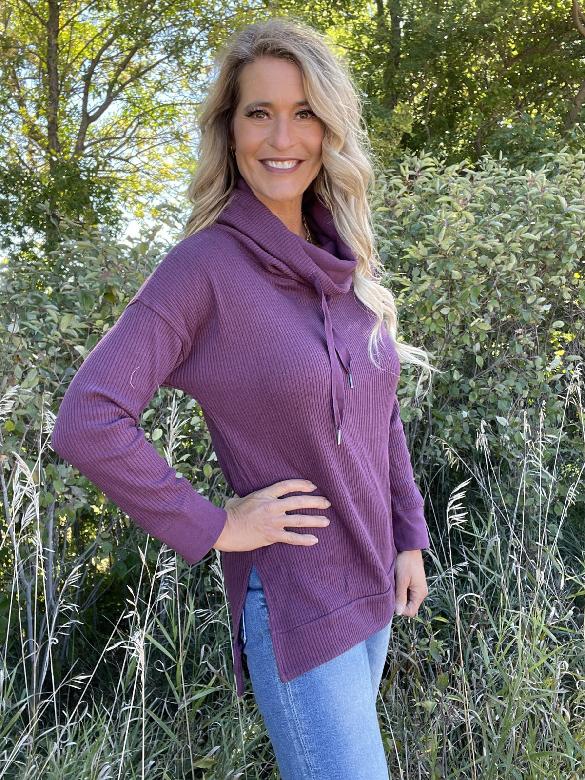 Nobody Better Drawstring Pullover *Final Sale*