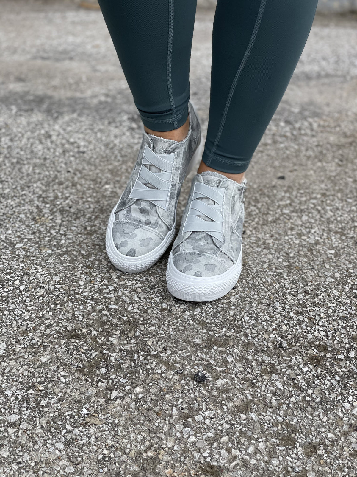 Blowfish Mamba Gray Splatter Sneakers *Final Sale*
