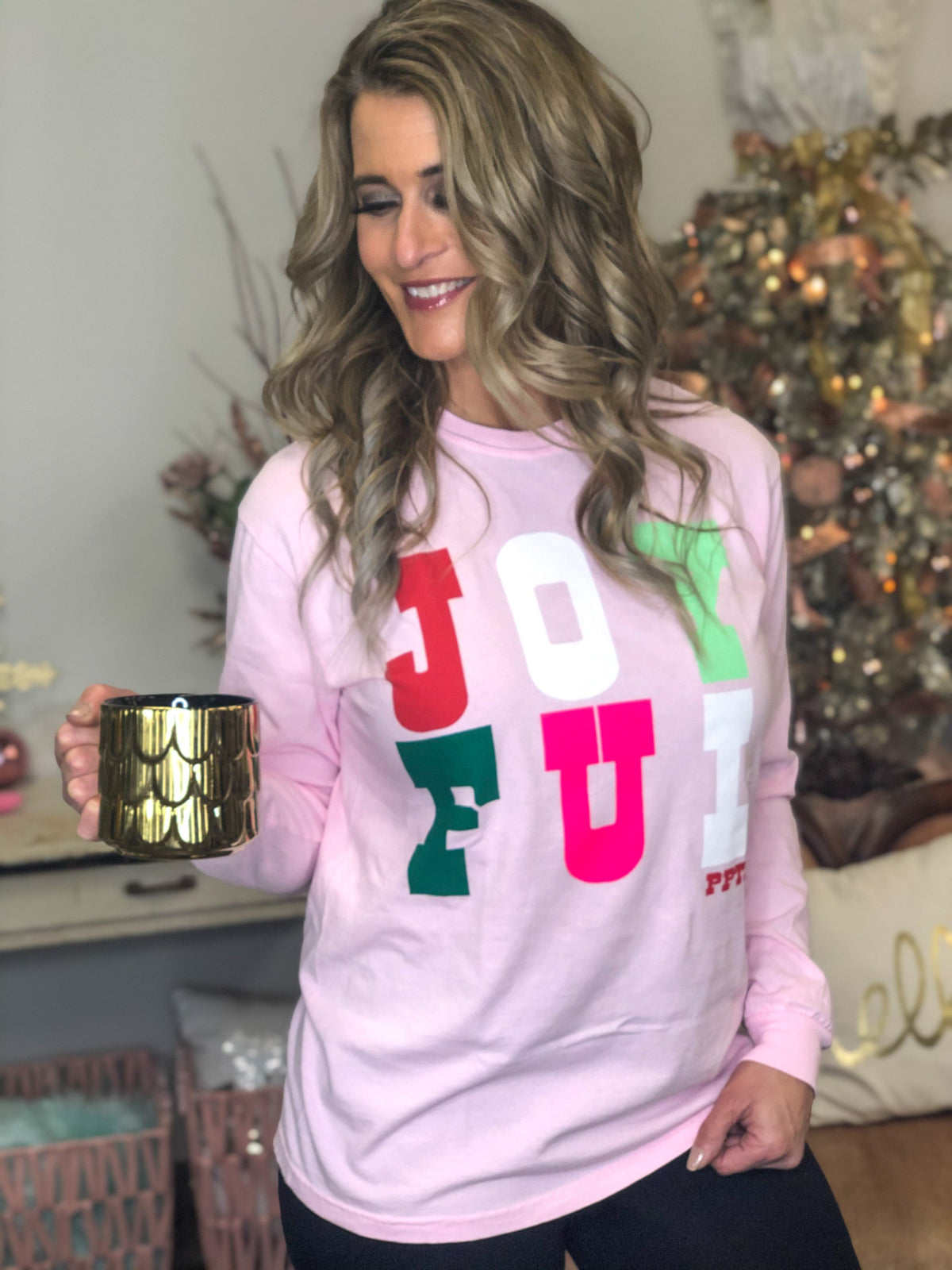 JOYFUL Long Sleeve Tee *Final Sale*