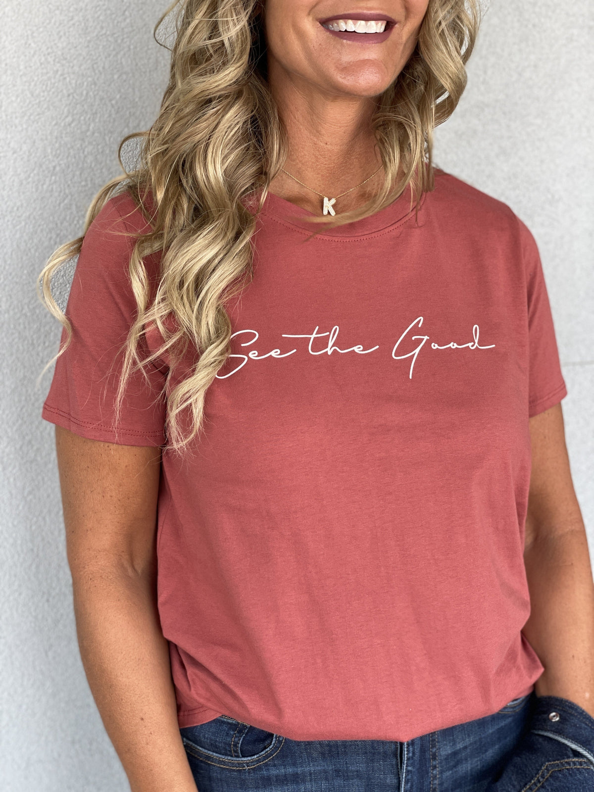 See The Good Marsala Tee *Final Sale*