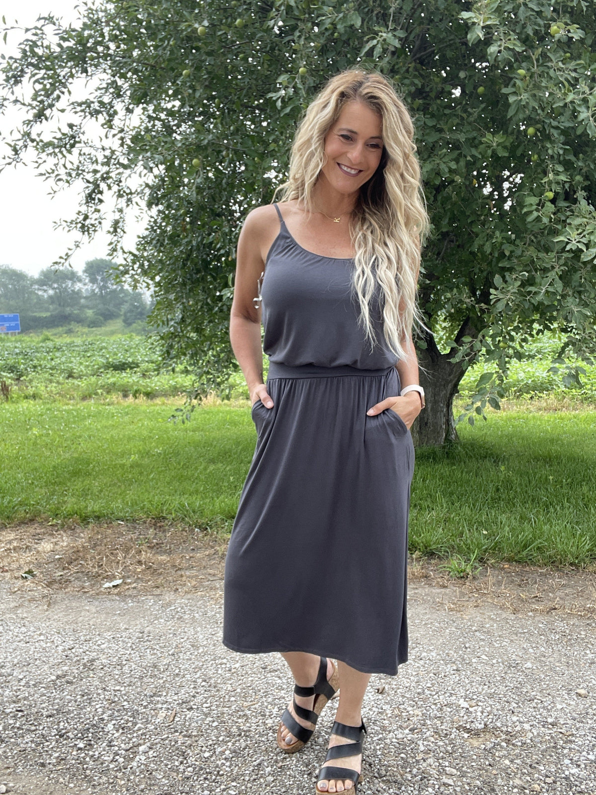 Farmers Market Tank Dress *Final Sale*