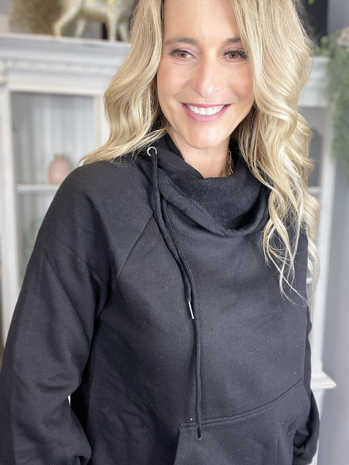 The One Side Tie Hoodie In 2 Colors *Final Sale*