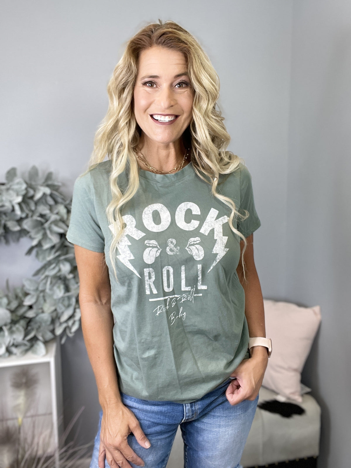 Rock & Roll Graphic Tee *Final Sale*