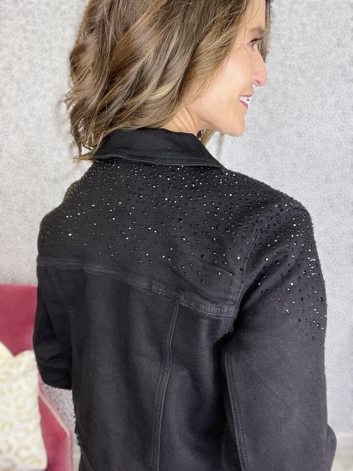 Judy Blue Gimme Some Bling Stretch Denim Jacket *Final Sale*
