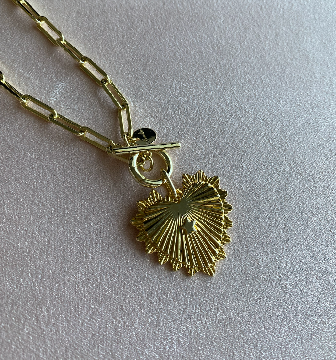 Newport Heart Charm