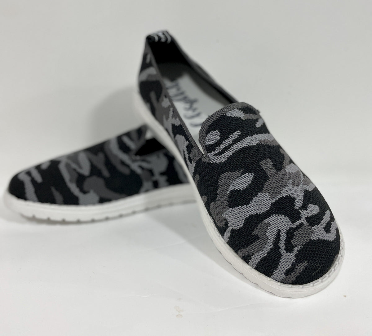 Swift Camo Grey Slip On Loafer *Final Sale*