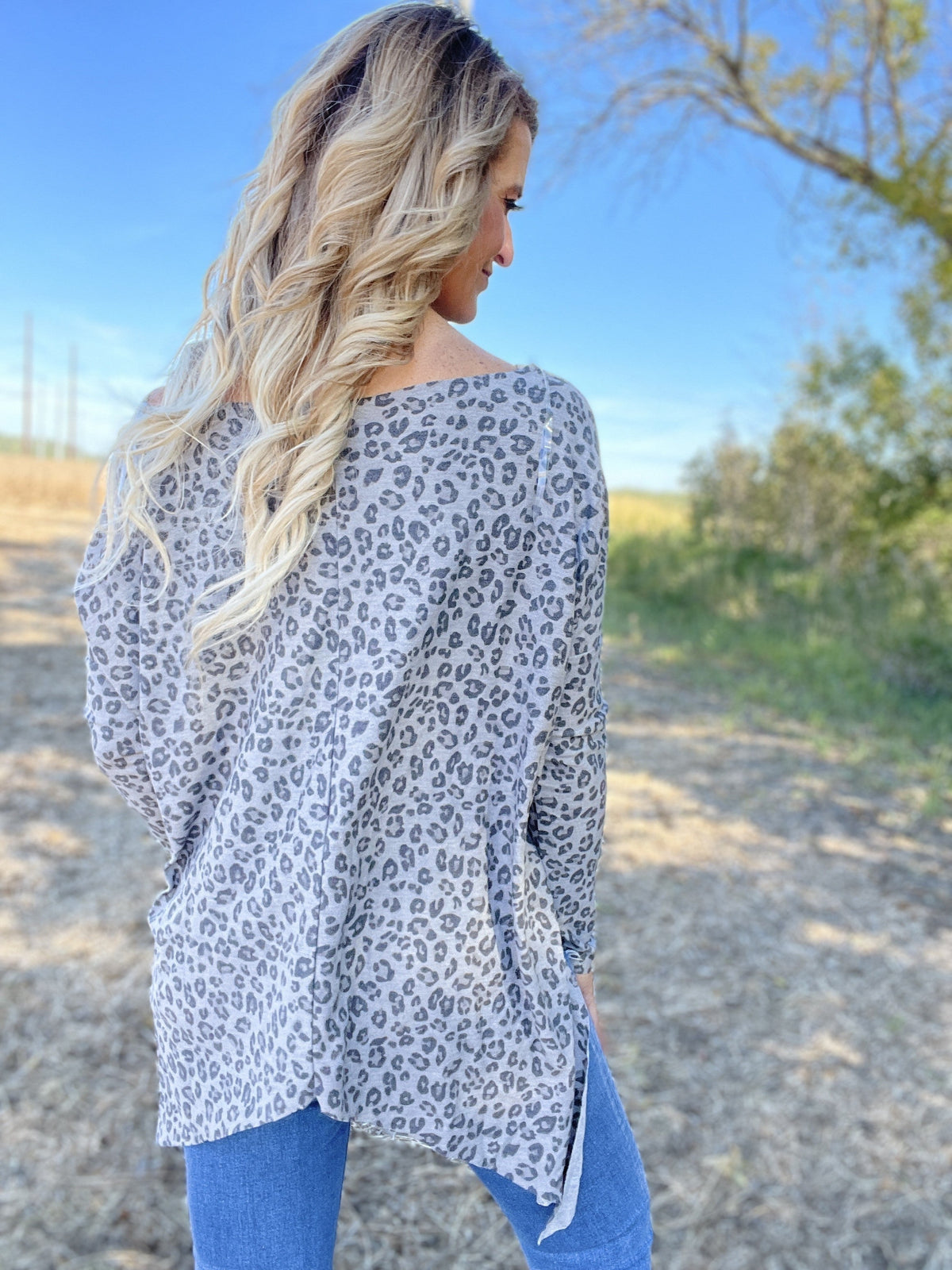Easy Asymmetrical Top *Final Sale*