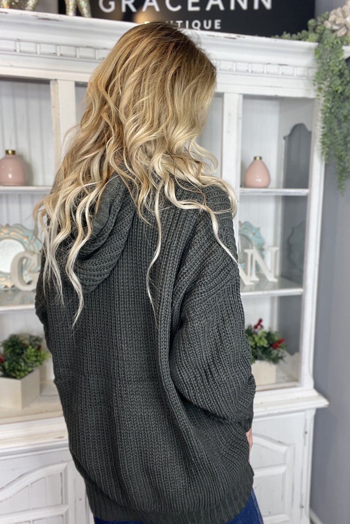 Curvy Afternoon Outing Sweater Hoodie