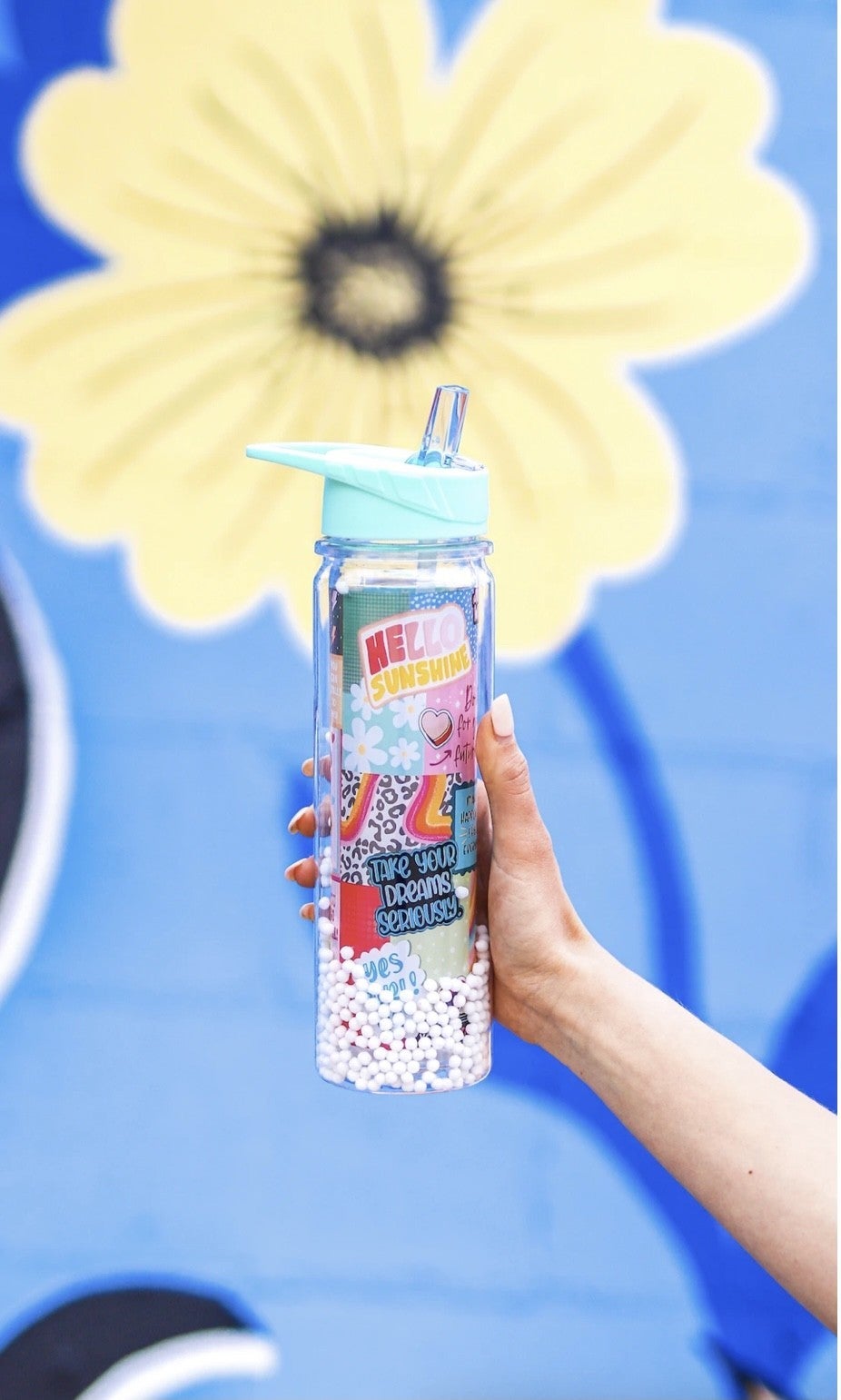 Pom Pom Water Bottle *Final Sale*