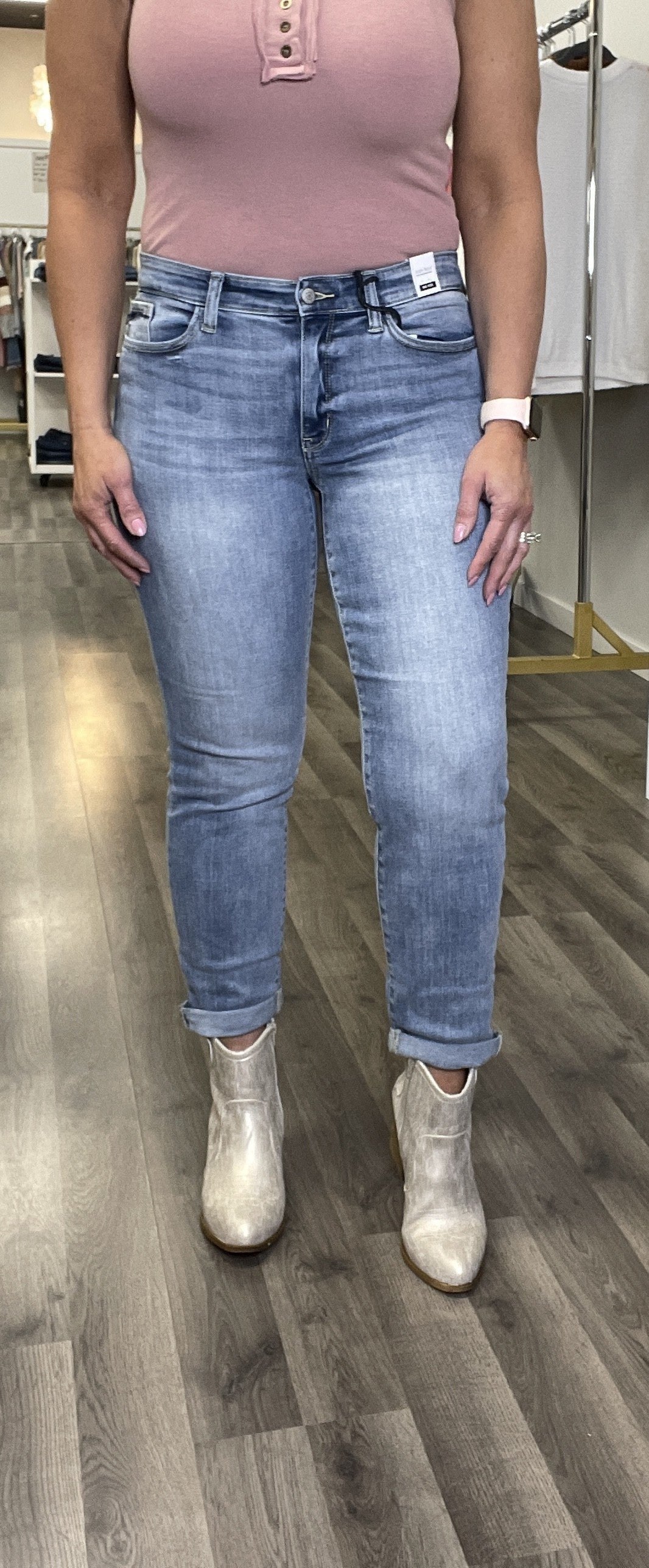 Judy Blue Maddie Boyfriend Wash Jeans 335 *Final Sale*