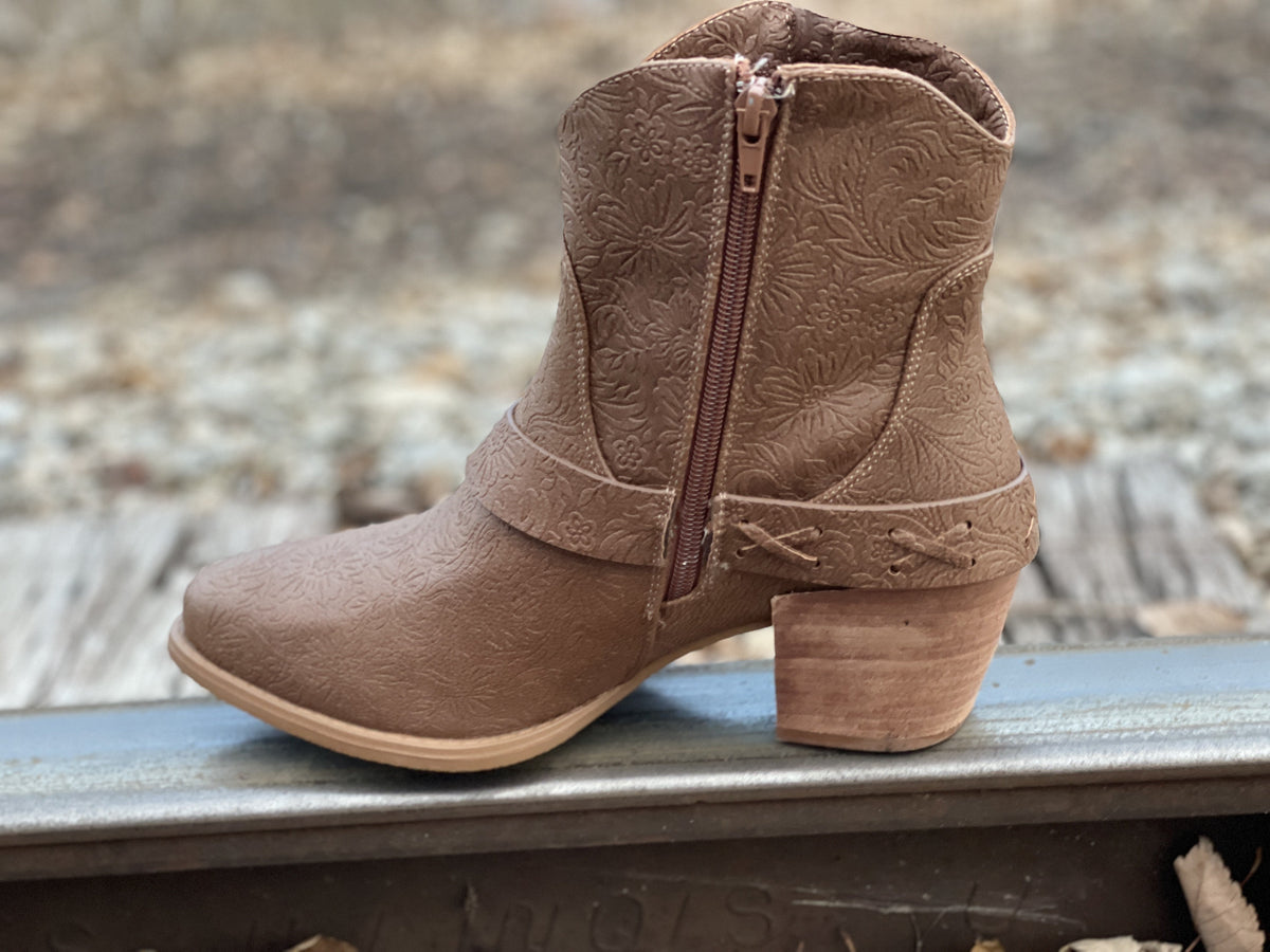 Very G Merlot Low Bootie *Final Sale*