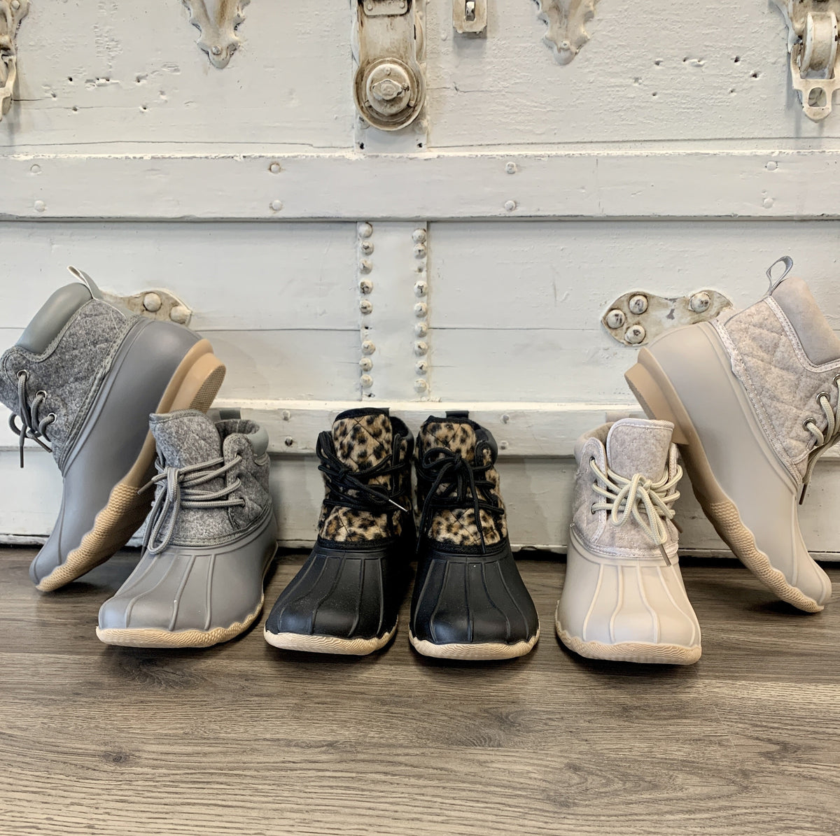 Quilted Duck Boots *Final Sale*
