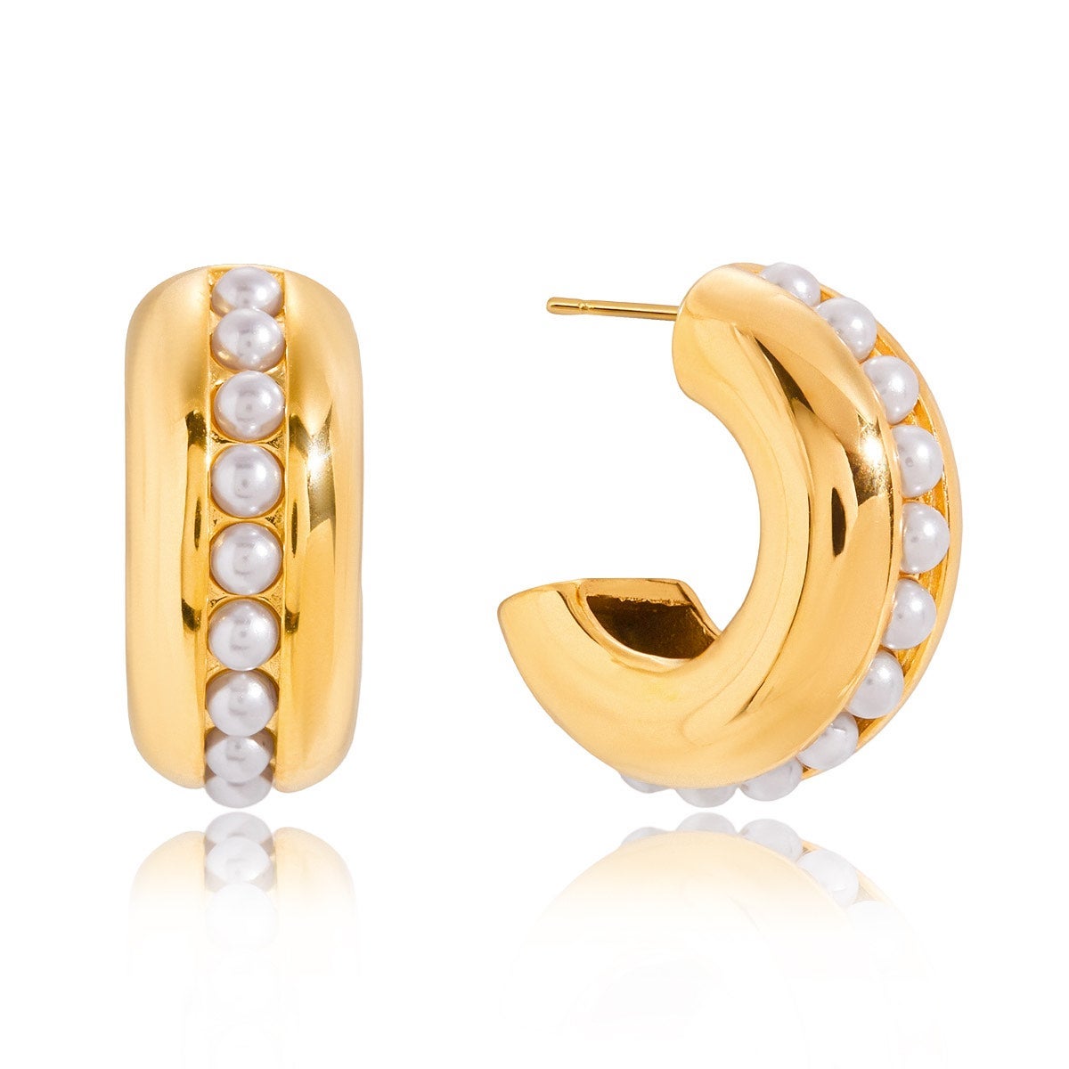 Janel Pearl Hoops *Final Sale*