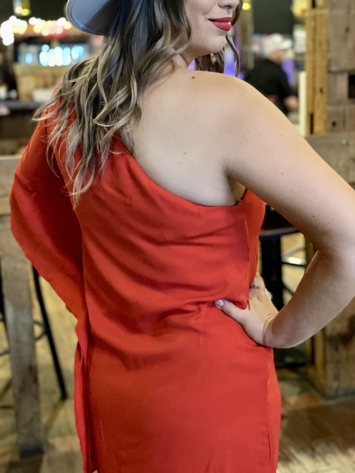 Chip Off My Shoulder Dress *Final Sale*