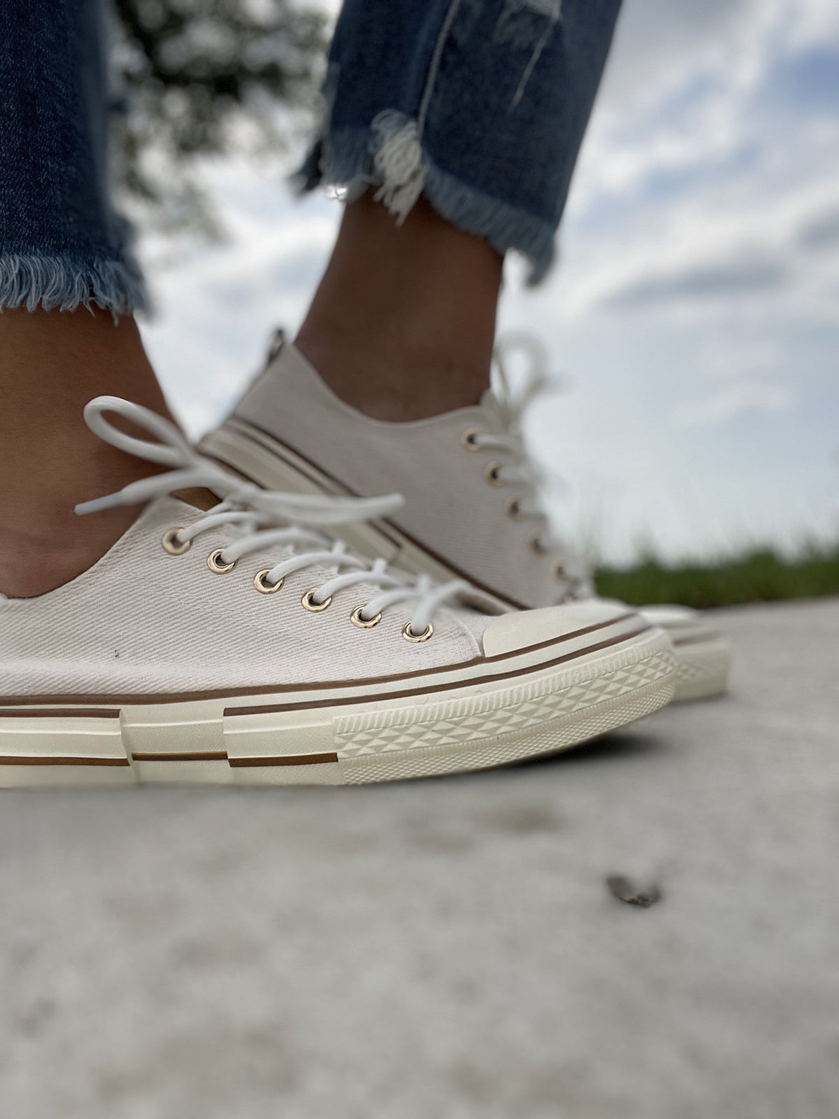 Driana White Sneaker *Final Sale*